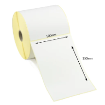 100mm x 150mm Direct Thermal Rolls
