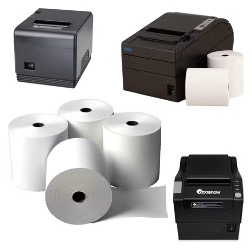 80mm x 80mm Thermal Receipt Paper Rolls